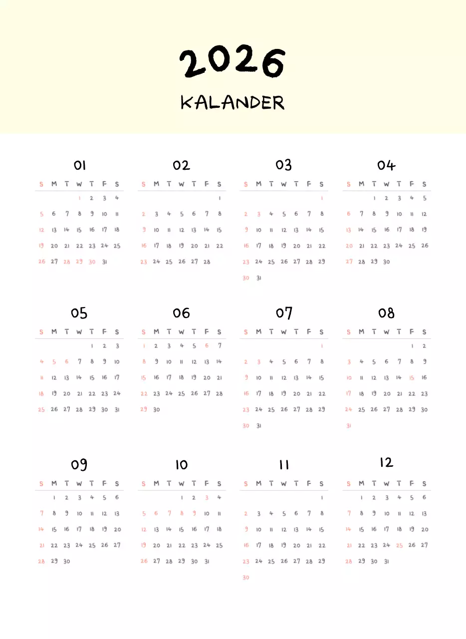 Tageskalender aus Elfenbein