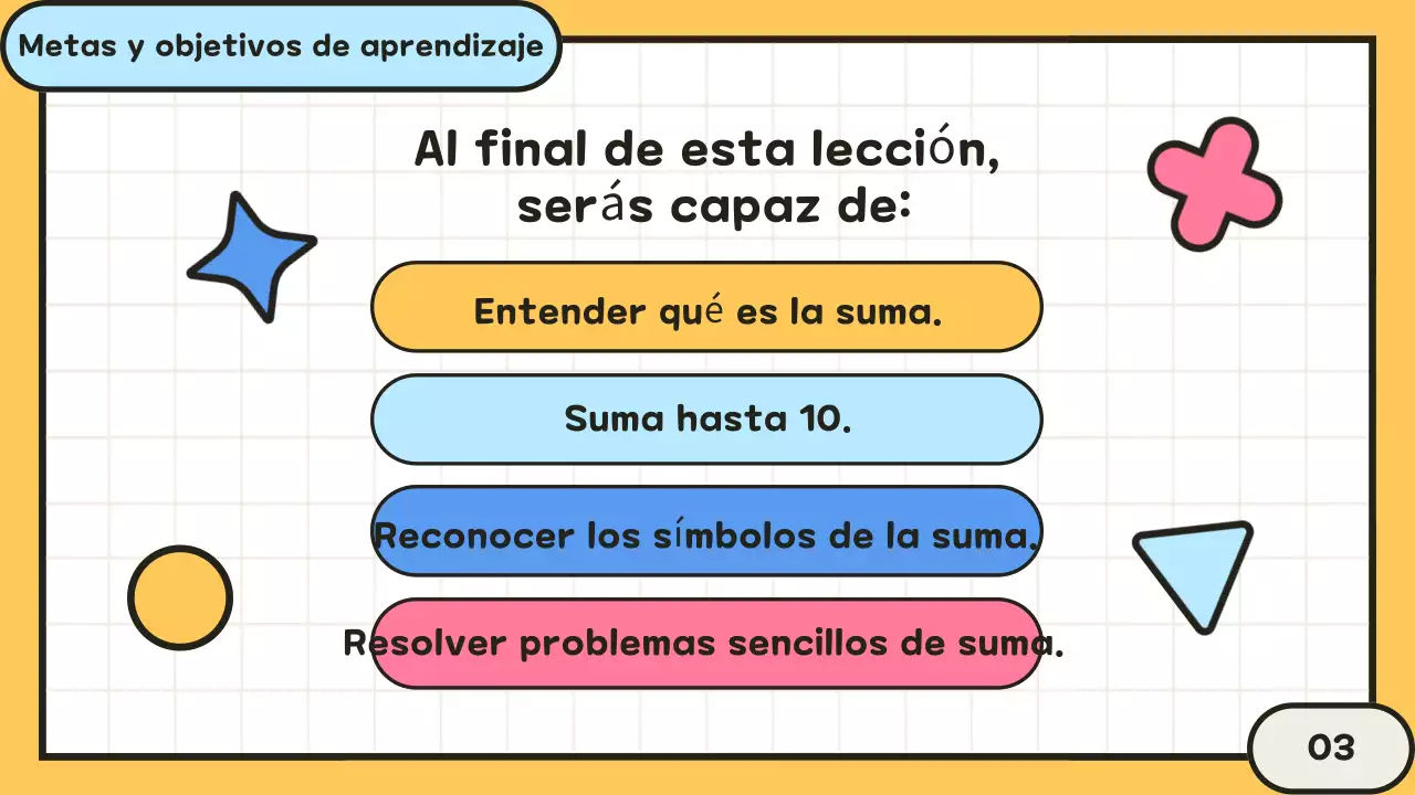 curso de matemáticas yellow clean