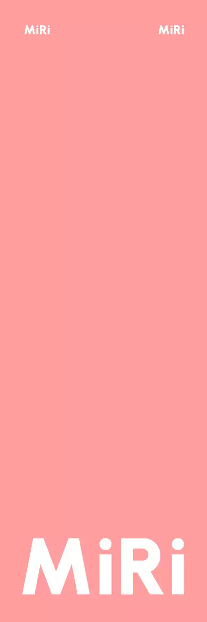 핑크 미니멀 패션 광고