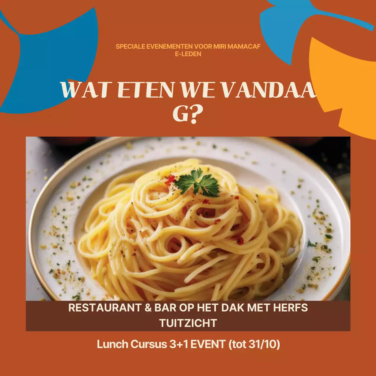 Een bruine vintage verkoop promoten