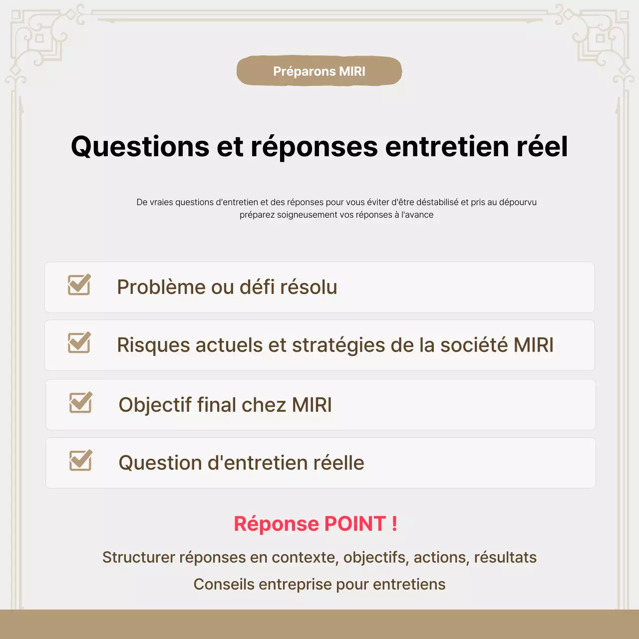 Promouvoir le coaching professionnel moderne Beige