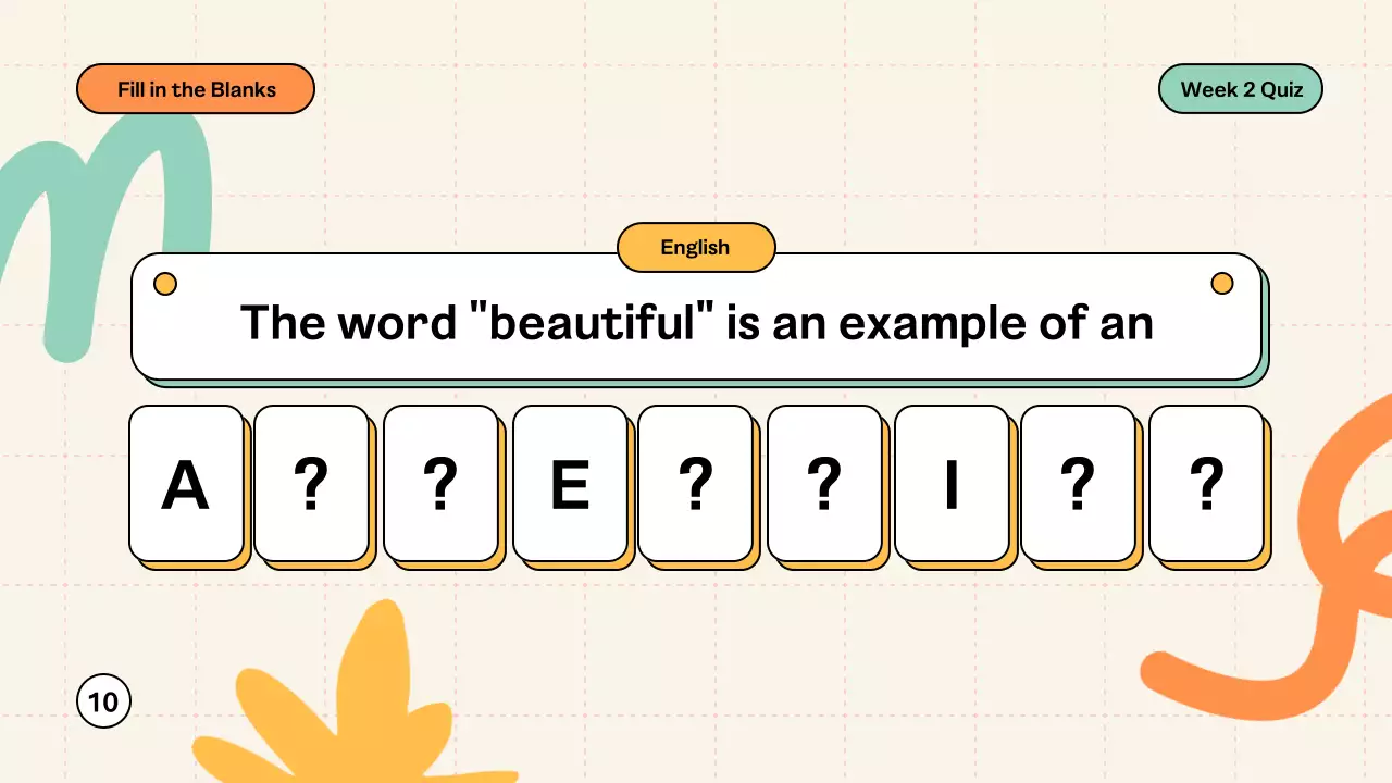 Colorful Modern Quiz Announcement Presentation