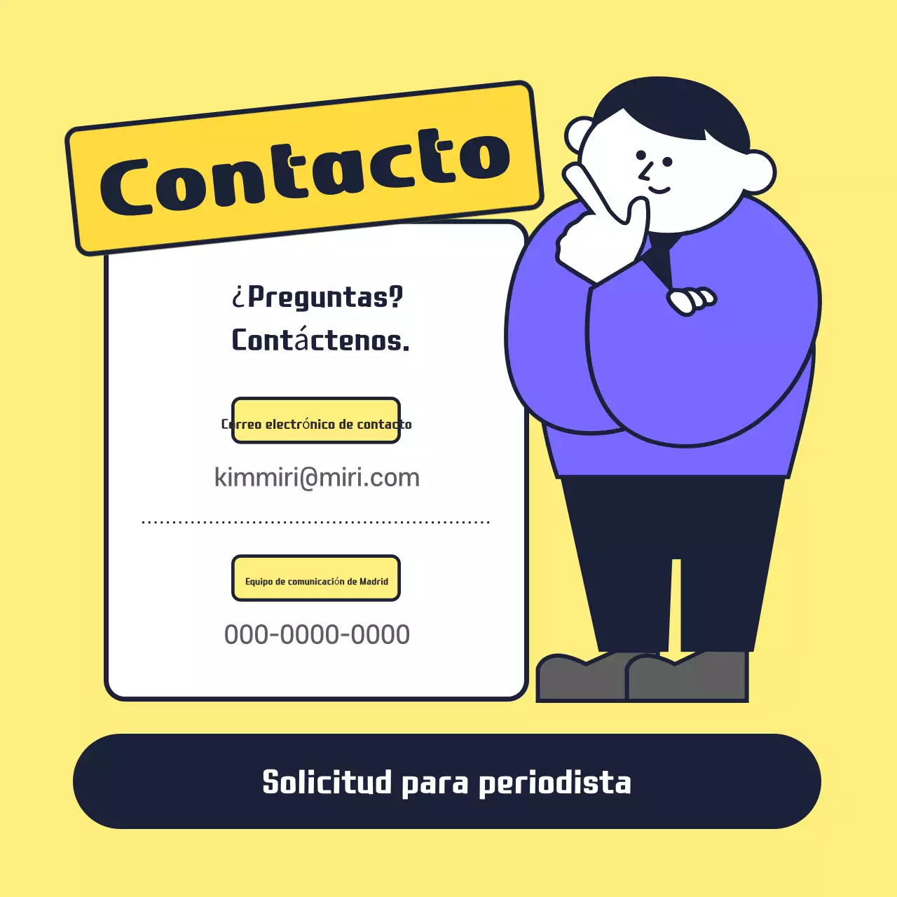 Se buscan periodistas de desarrollo de barrios amarillos y ordenados