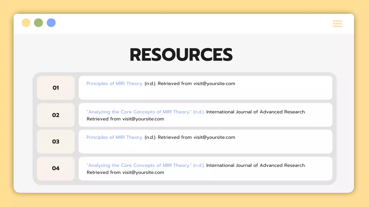 Presentasi Ikhtisar Proyek Sederhana Beige