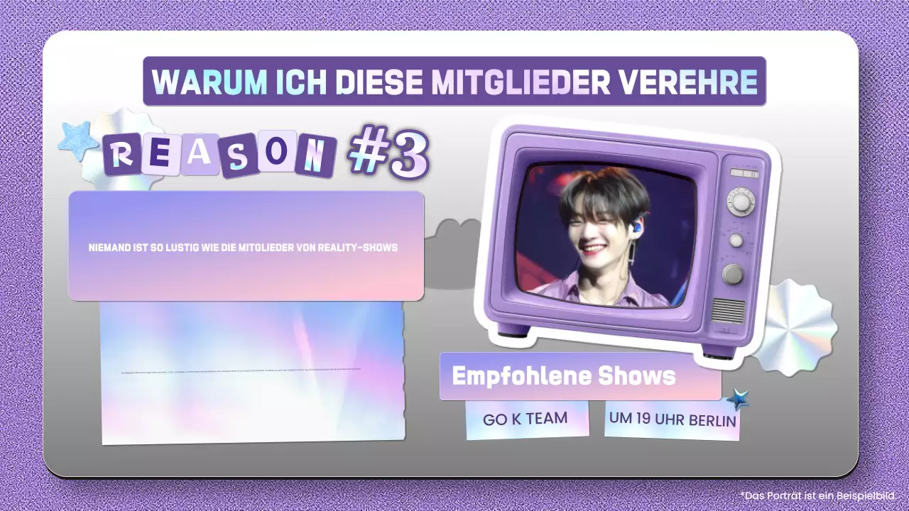 lila trendy K-pop idol information