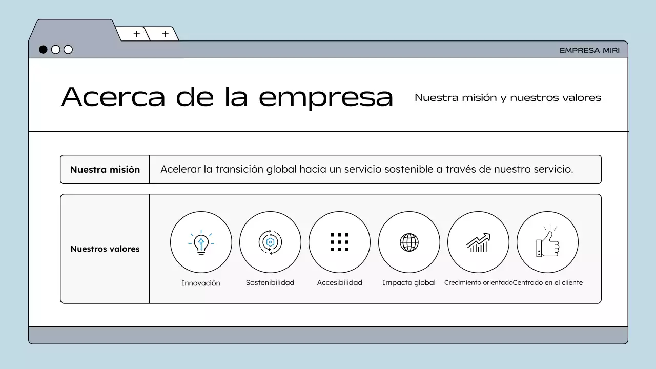 blue modern directriz para empleados