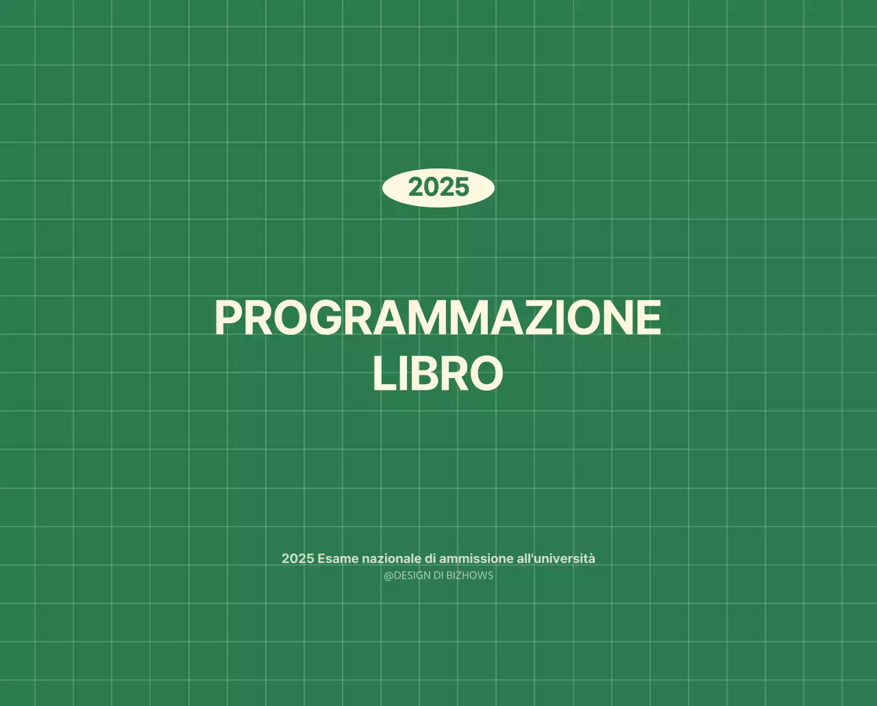 Calendario da parete SAT D-Day concept in verde e giallo chiaro