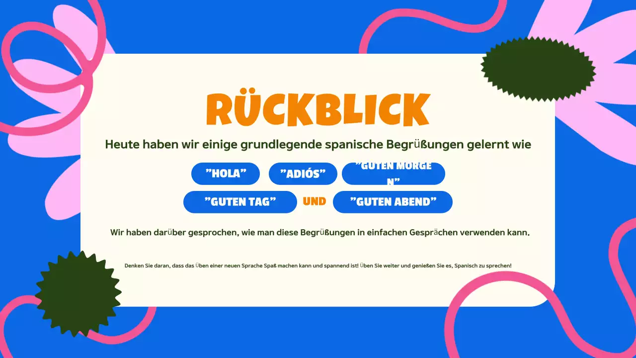 rosa blau bunte Sprache Klassenführung