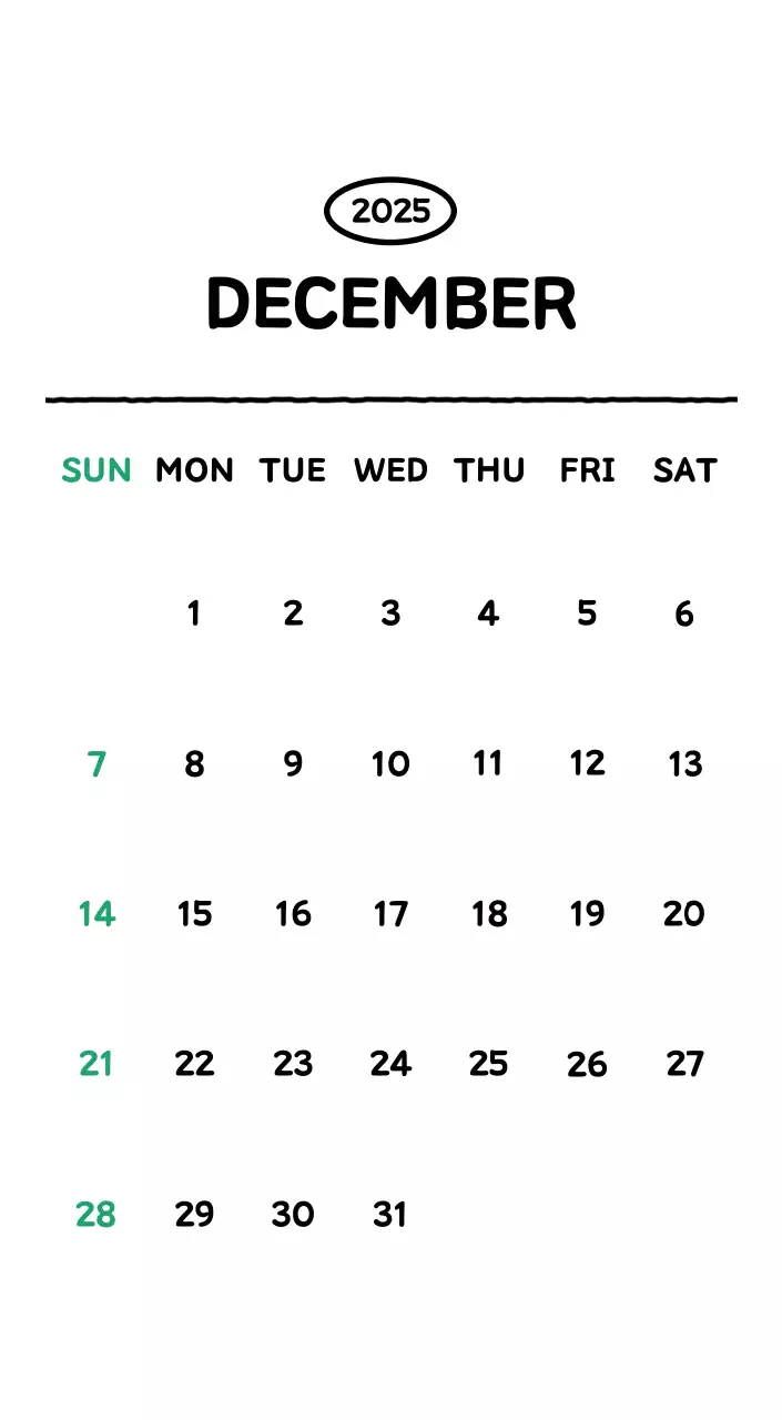 可愛らしい禅風イラストカレンダーカレンダー