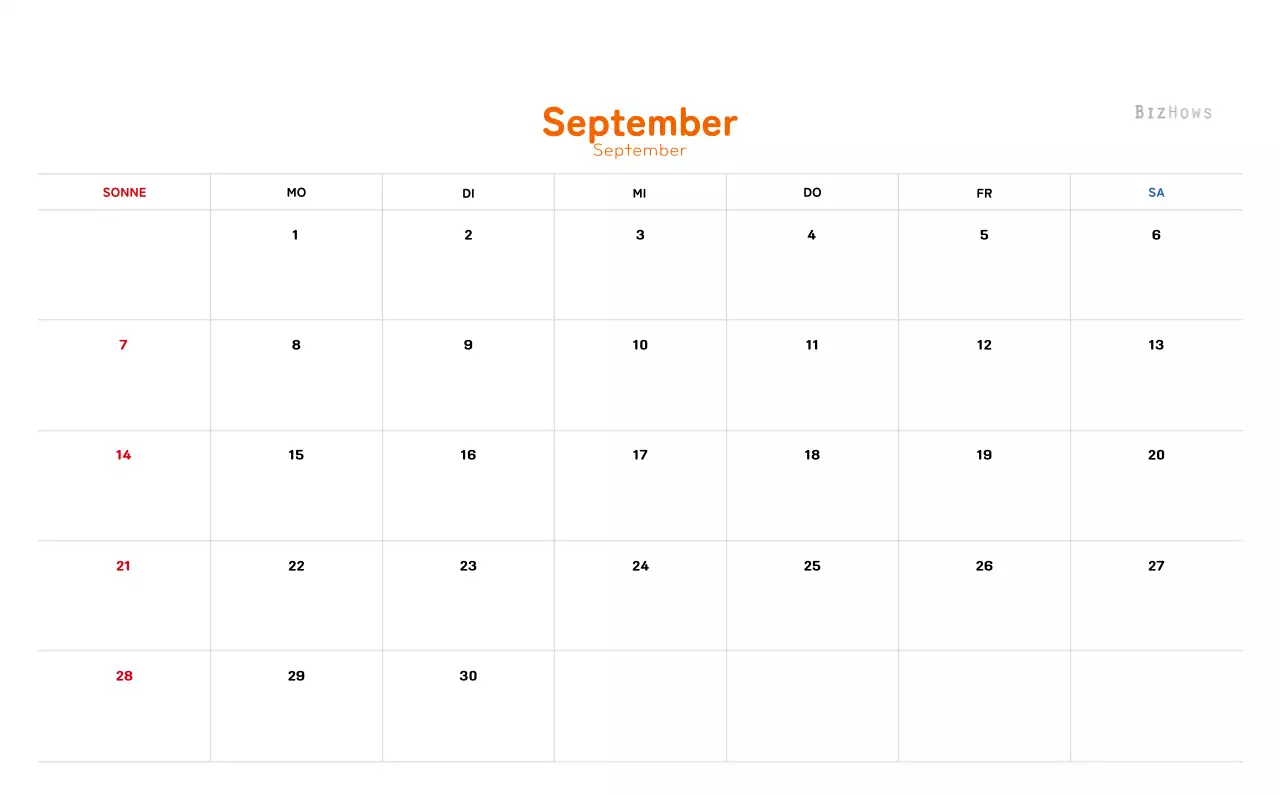 Neujahrskalender mit warmen Illustrationen