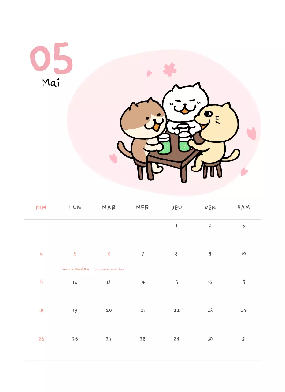 A propos du calendrier de l'avent beige