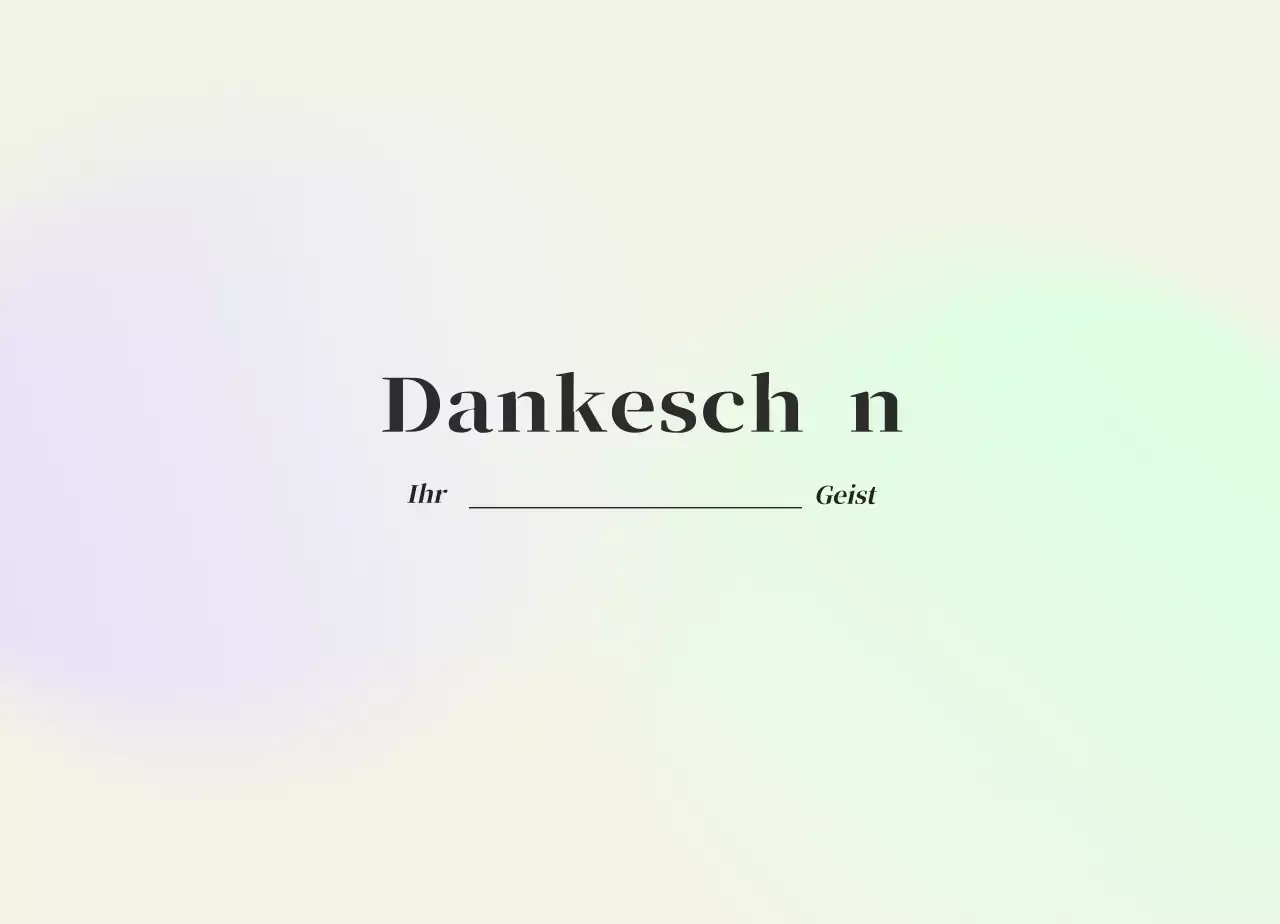 Minimalistischer Emotionskalender mit Farbverlauf