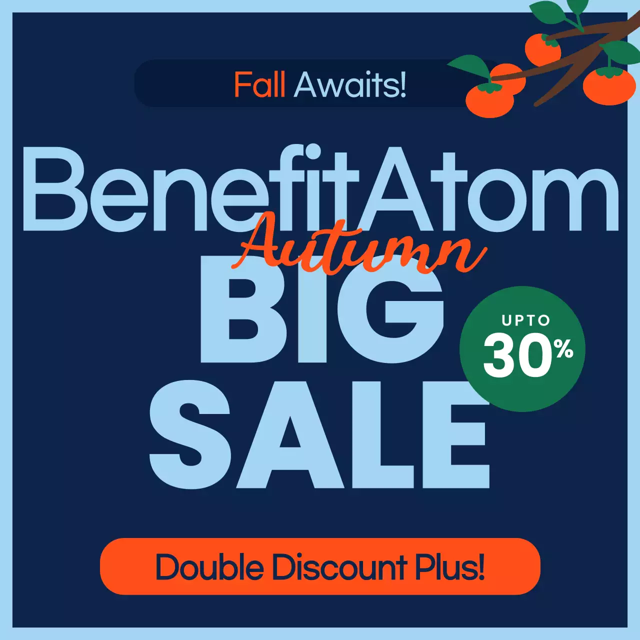 Orange Trendy Coupon Promotion Instagram Carousel