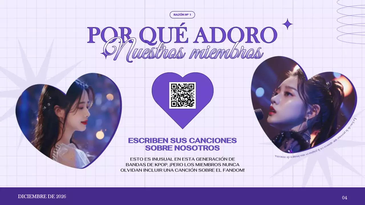 púrpura elegante promoción anuncio