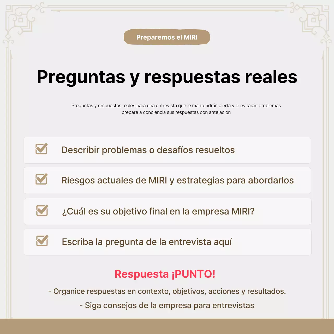 Promover el Coaching Laboral Moderno Beige