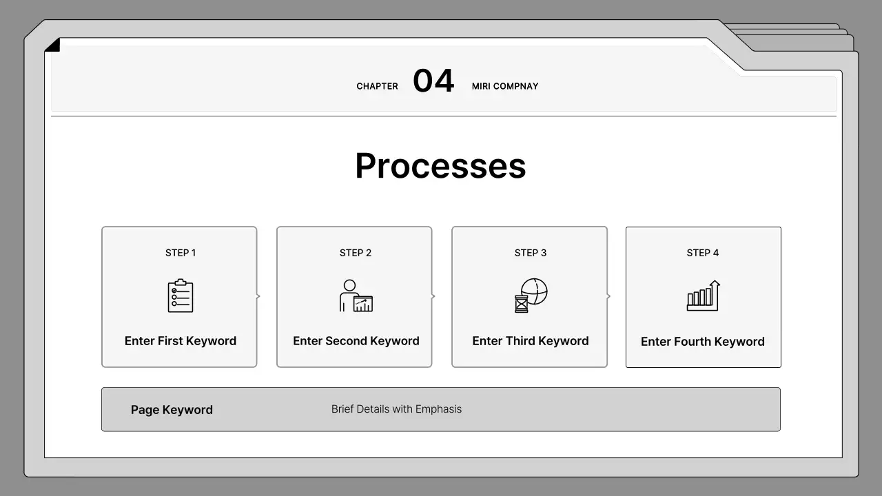 Grey Minimal Business Plan Guide Presentation