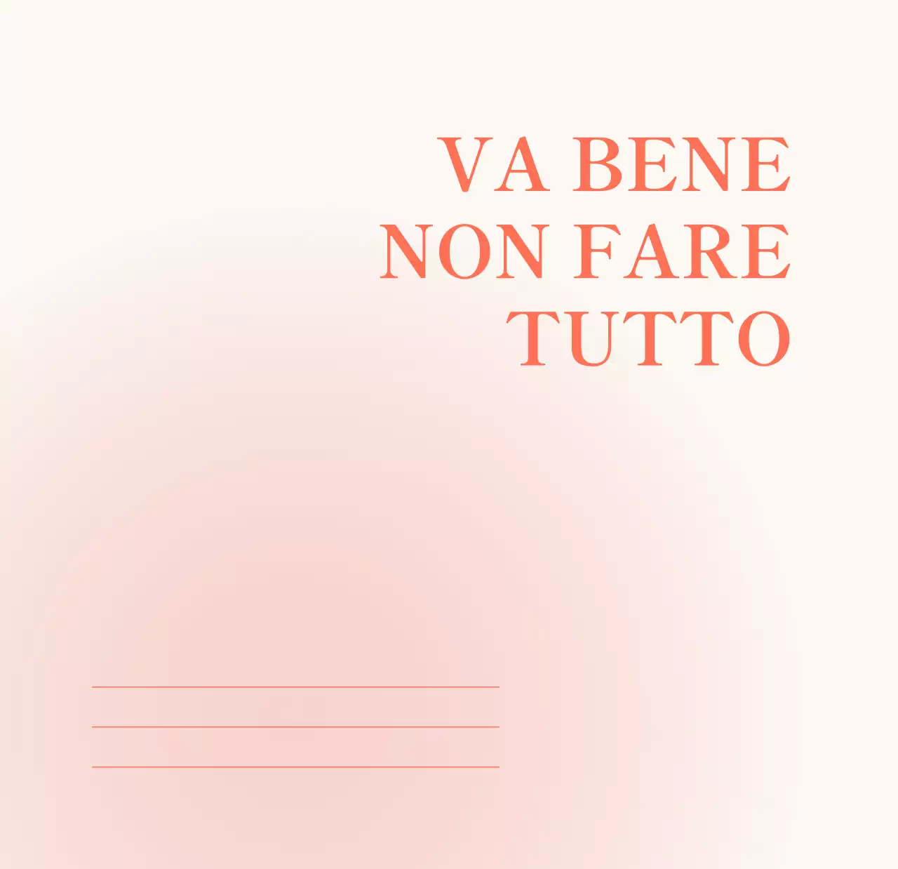 Calendario minimalista a gradi