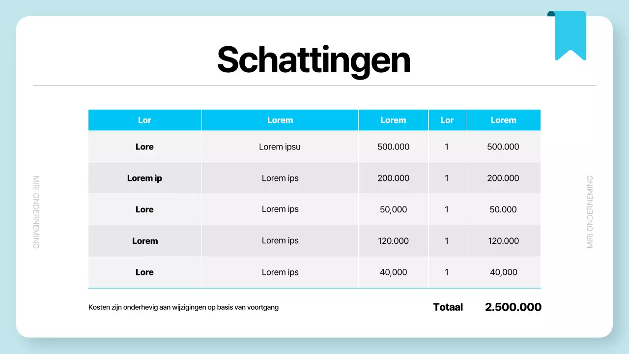 Lichtblauw Eenvoudig Workshop Voorstel
