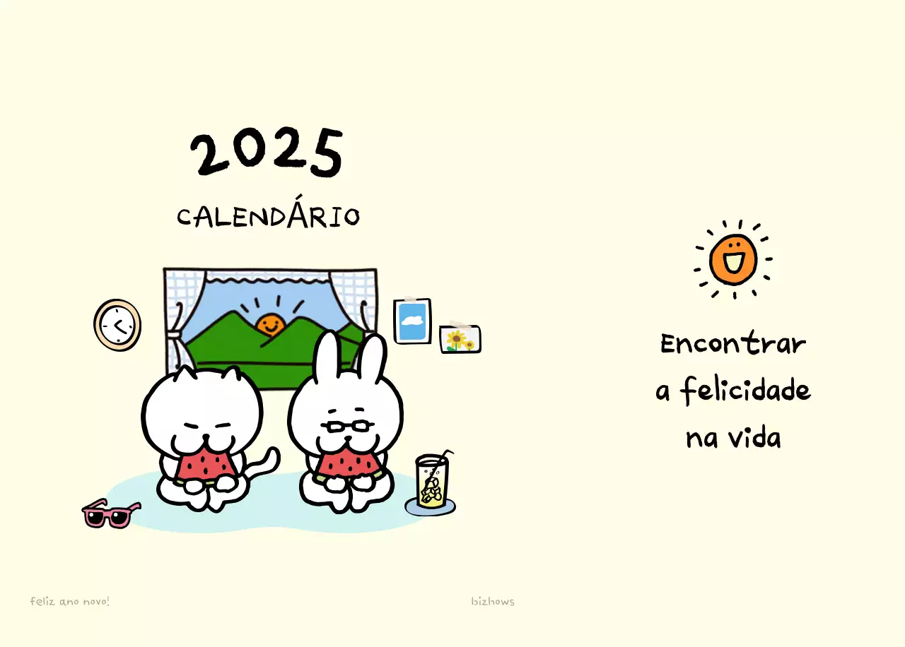 Calendário diário em marfim