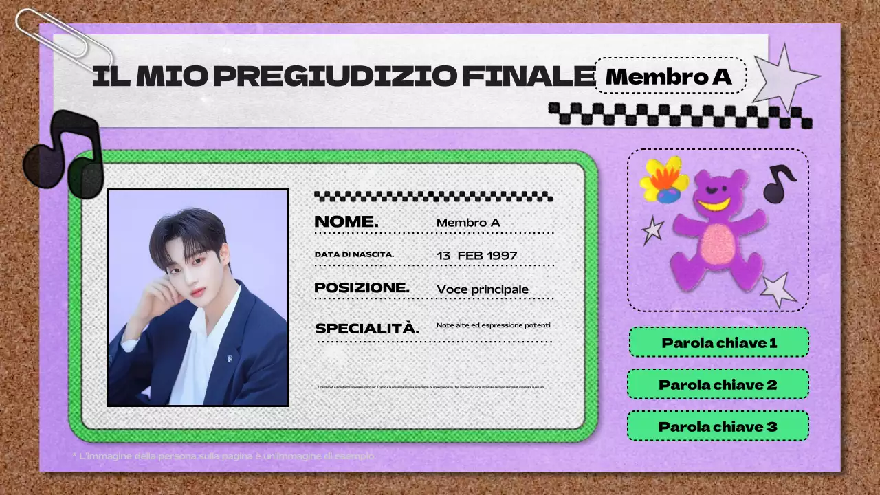 informazioni sul k-pop idol maschile purple y2k