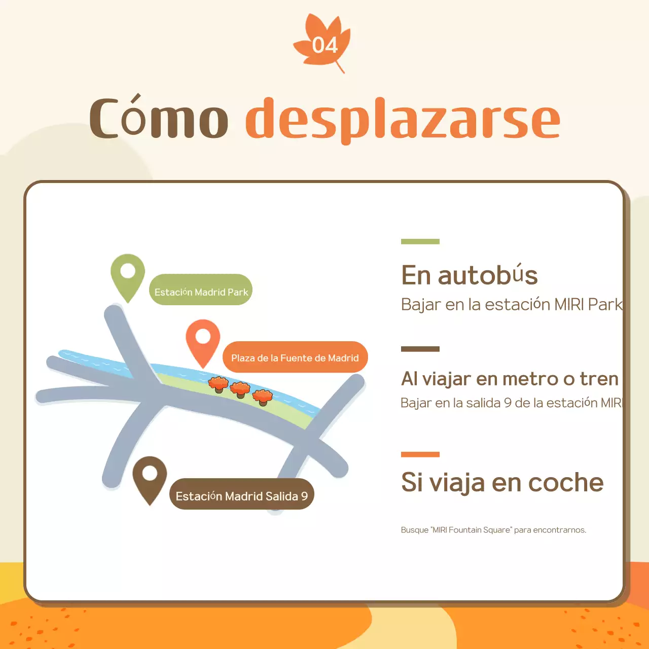 Guía de la Fiesta del follaje de naranjo