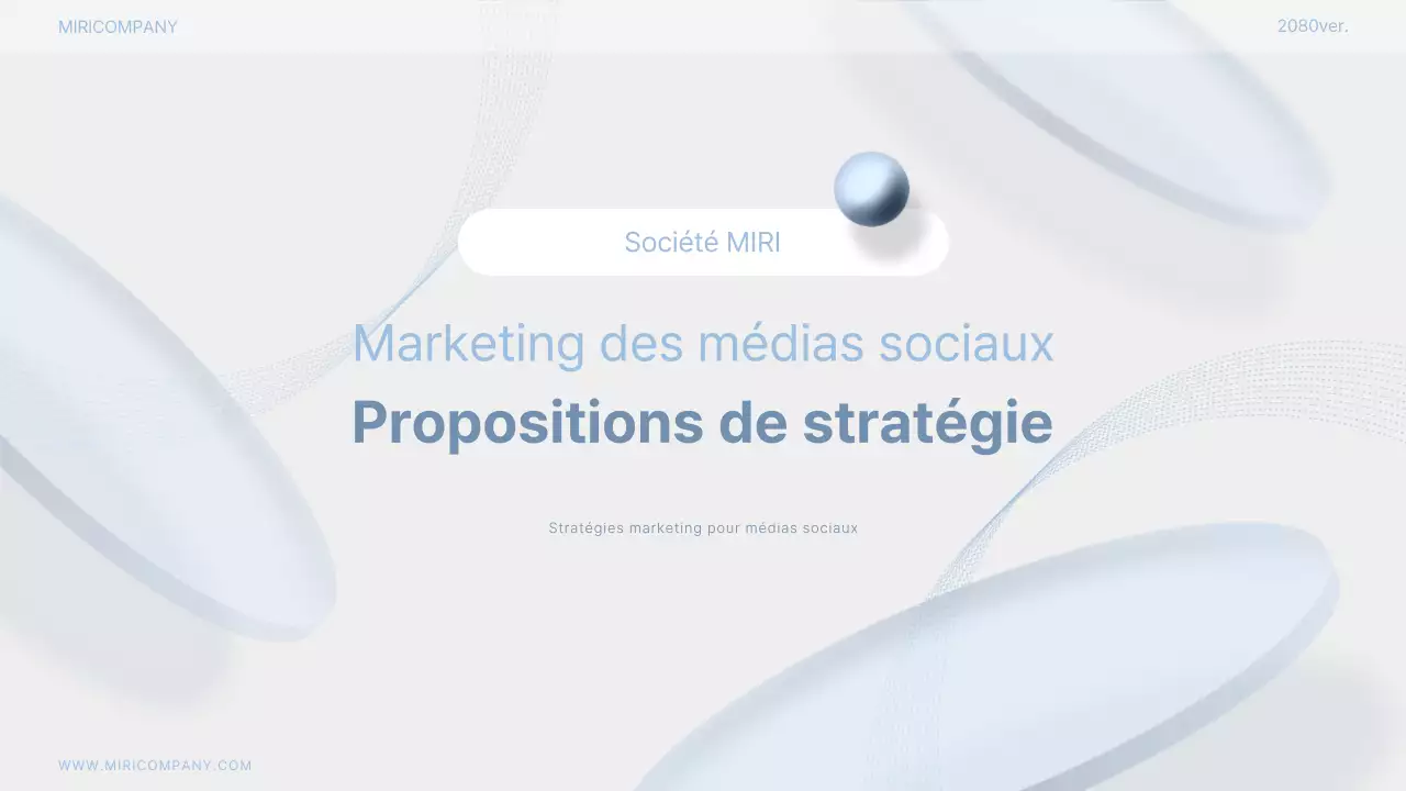 Proposition de marketing moderne gris