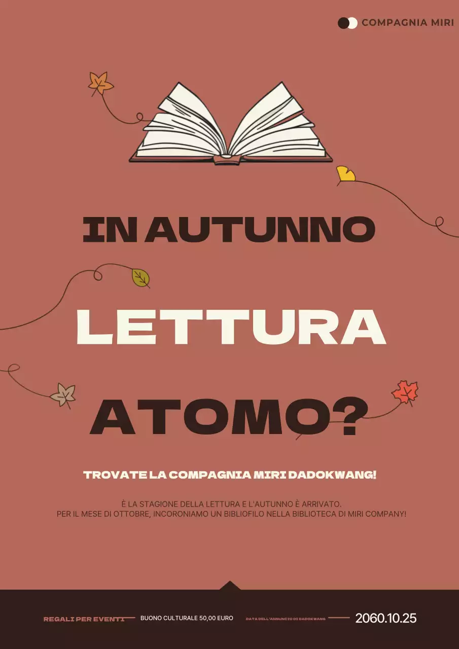 Campagna di lettura moderna di Brown