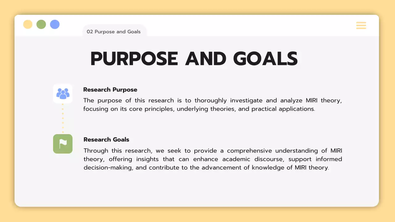 Presentasi Ikhtisar Proyek Sederhana Beige