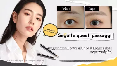 Guida al trucco moderno in bianco