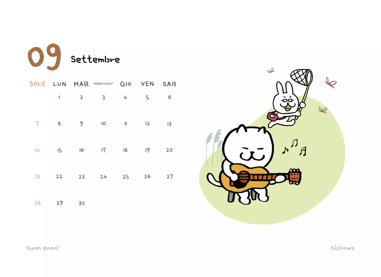 Il calendario dell'avvento beige