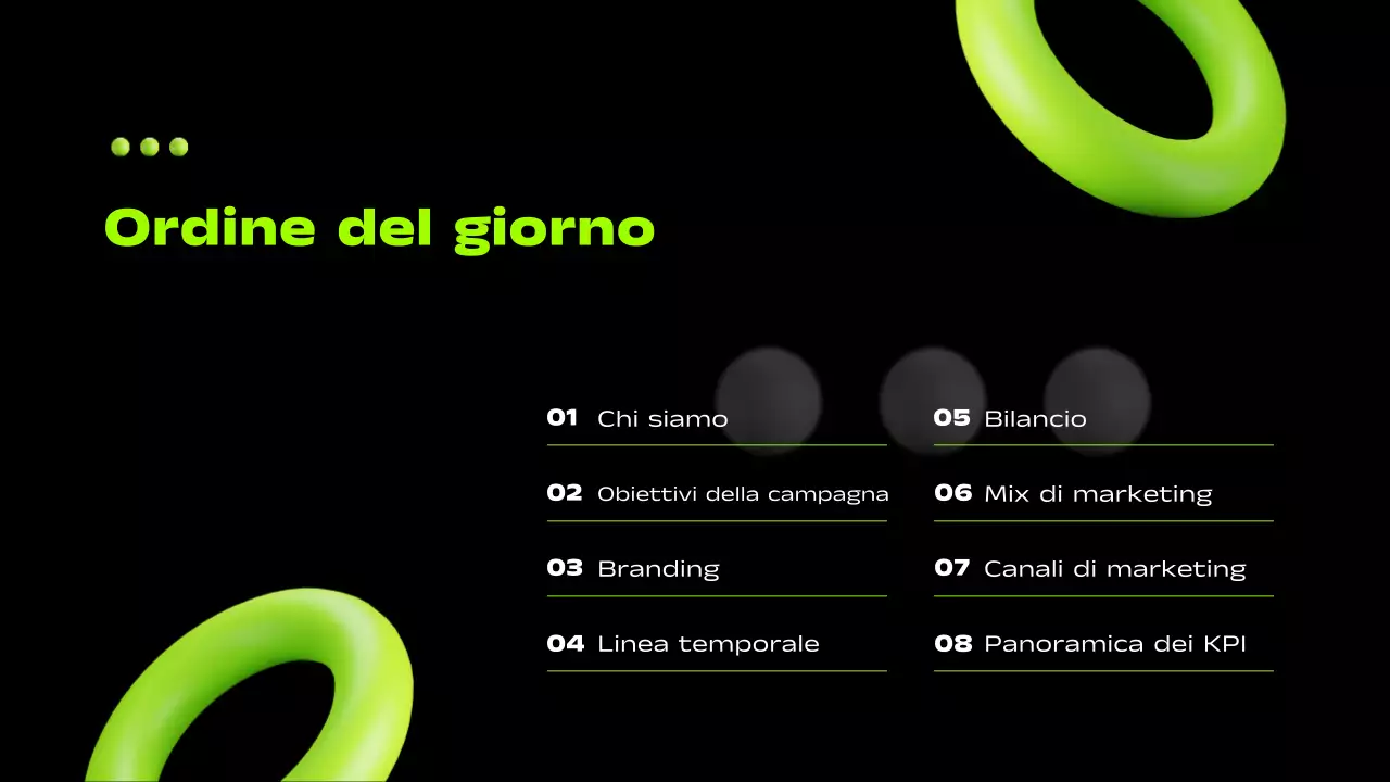 piano di marketing green bold