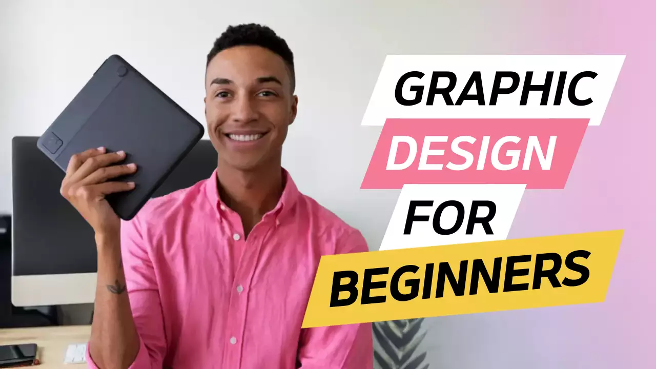 Pink Modern Graphic Guide YouTube Thumbnail