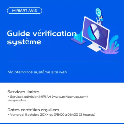 Guide d'entretien du système Blue Modern