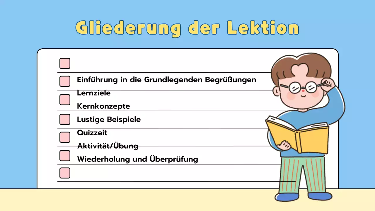 Spielerische Unterrichtspräsentation für die Primarschule