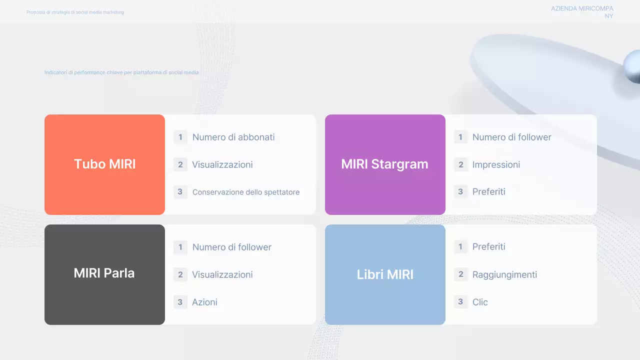 Proposta di marketing moderna e grigia