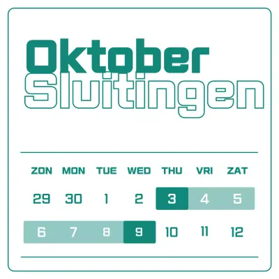 Groene eenvoudige vakantiegids