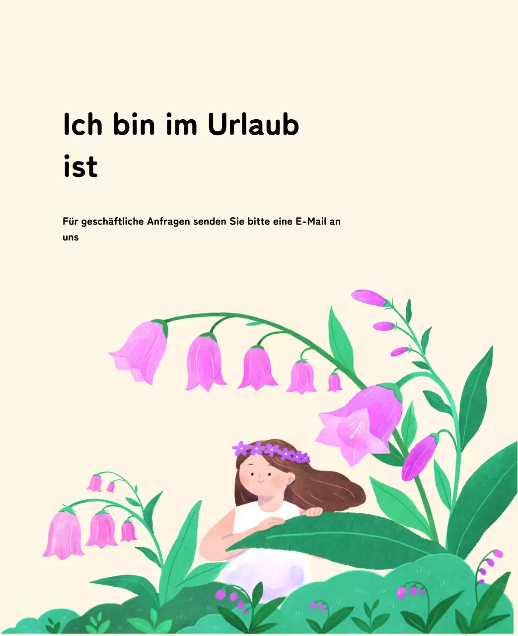 Neujahrskalender mit warmen Illustrationen
