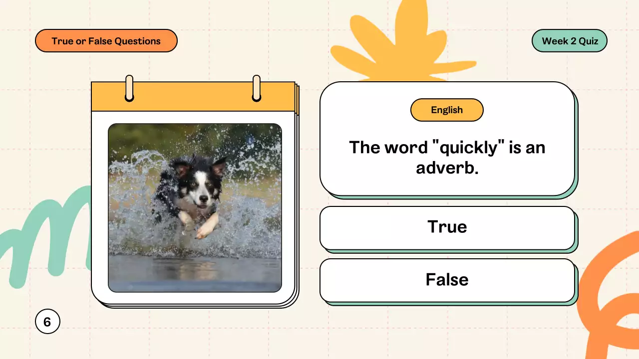 Colorful Modern Quiz Announcement Presentation