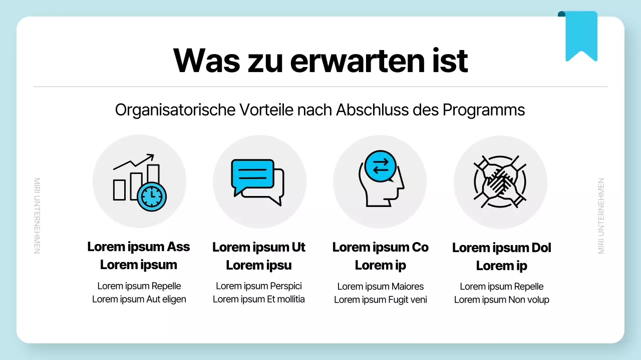 Hellblau Einfacher Workshop-Vorschlag