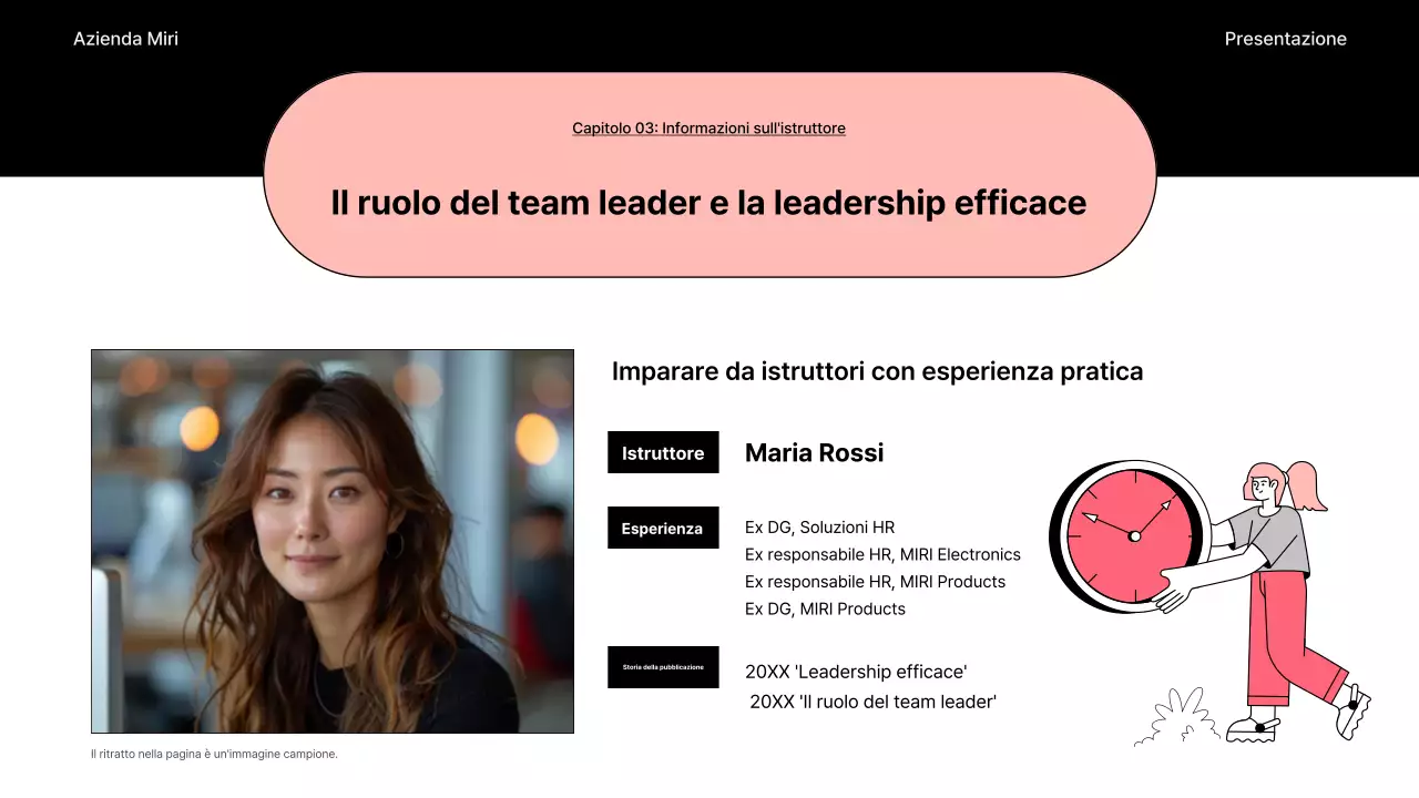 Una semplice guida ai seminari interni in nero e blu