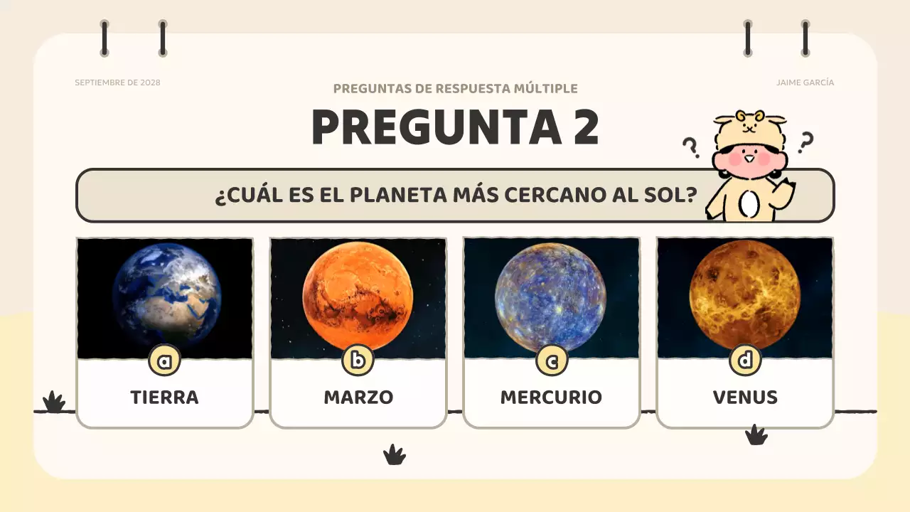 material beige para concursos de animación