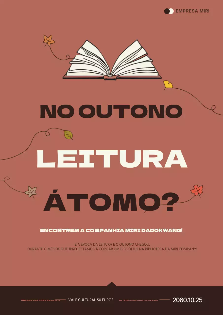 Campanha de Leitura Moderna Castanha