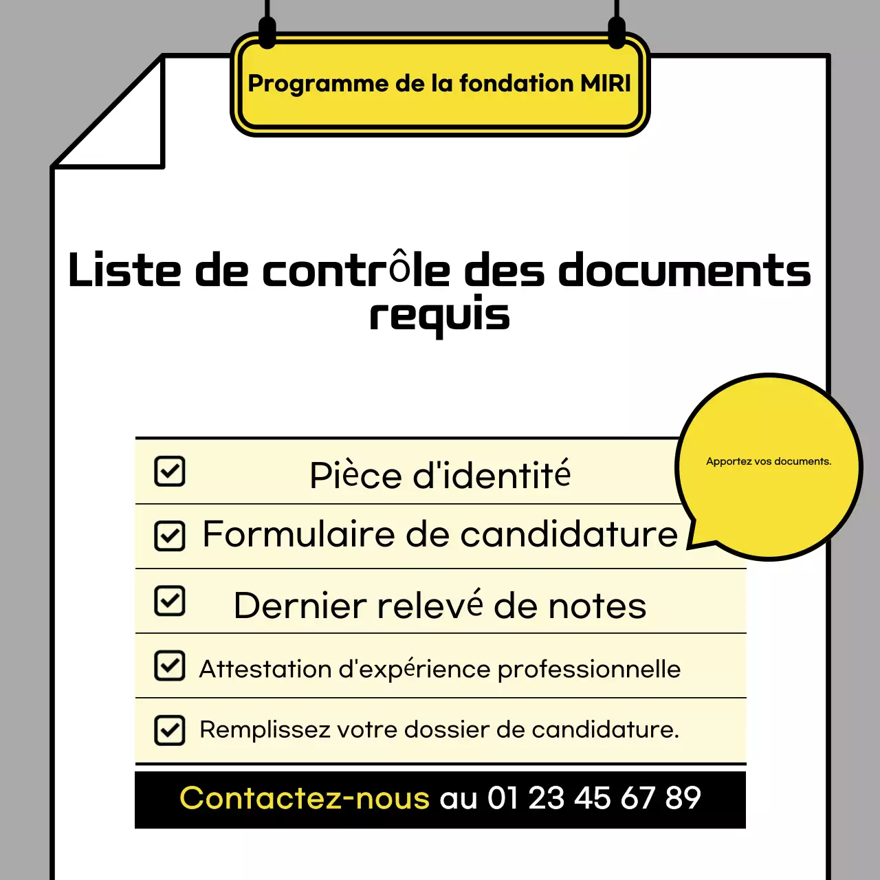 Formulaire de demande d'autorisation de nettoyage du gris