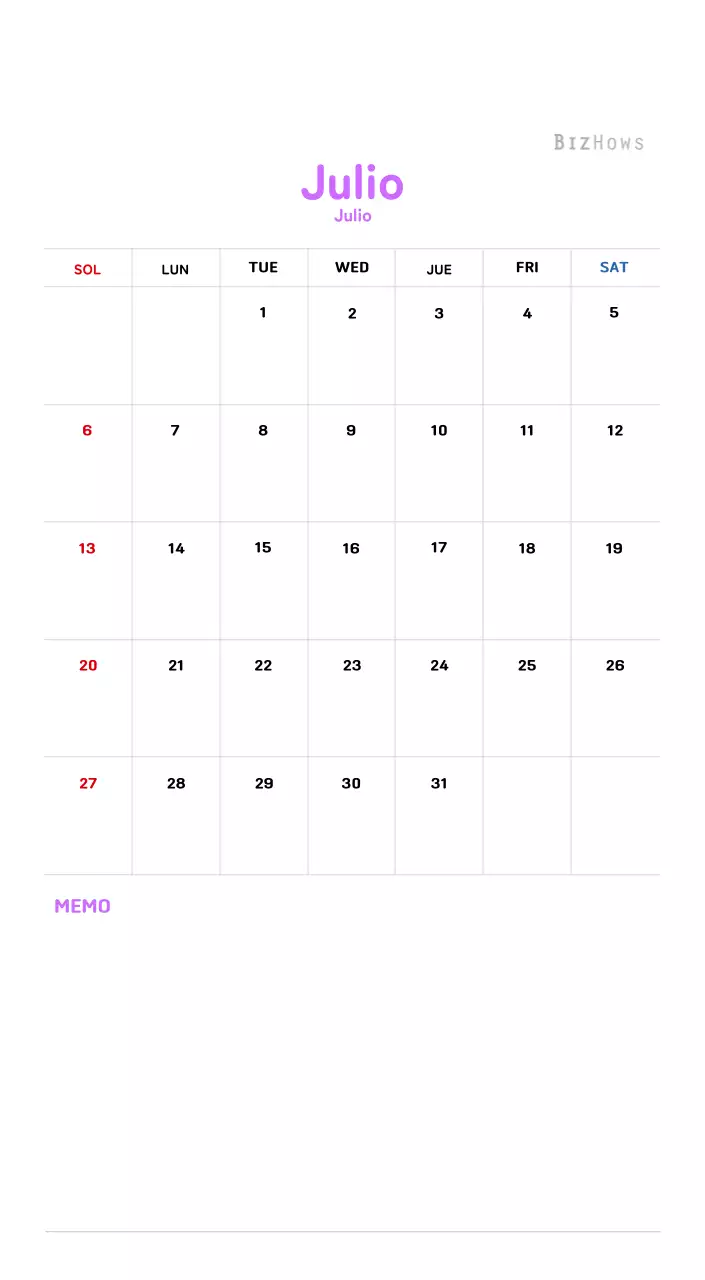Calendario de Año Nuevo con cálidas ilustraciones
