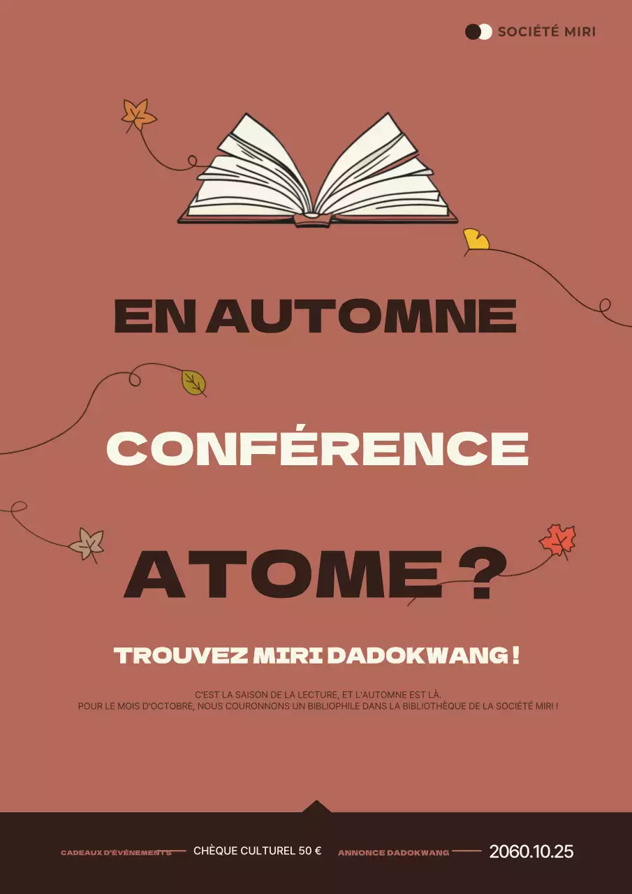 Campagne de lecture moderne Brown