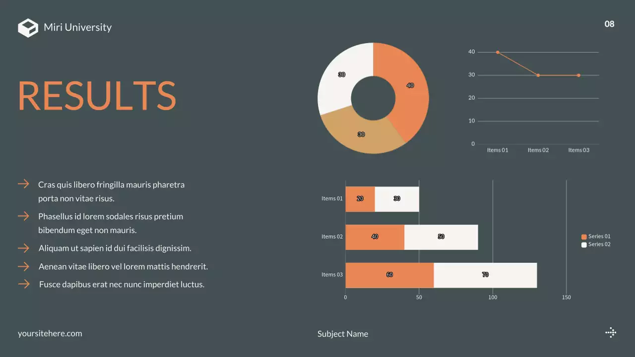 Orange Modern Project Presentation