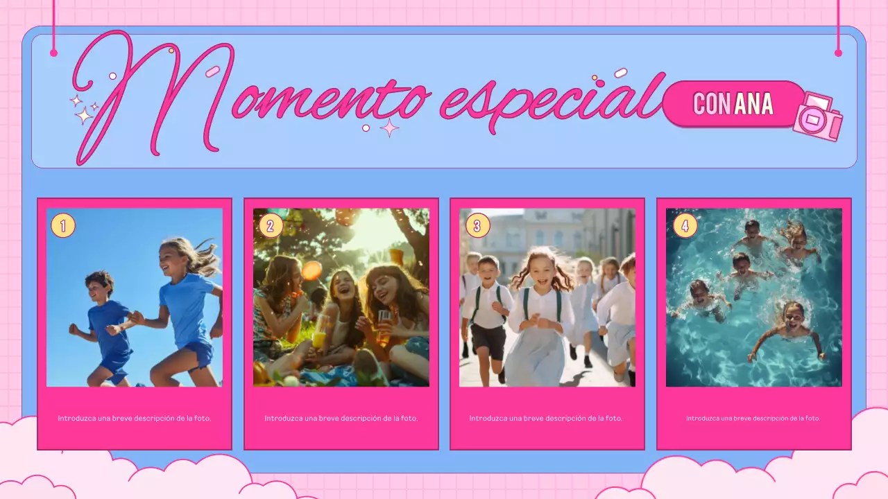 tarjeta de cumpleaños rosa de moda