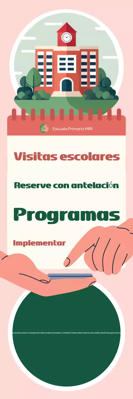 Promoción escolar Pink Simple