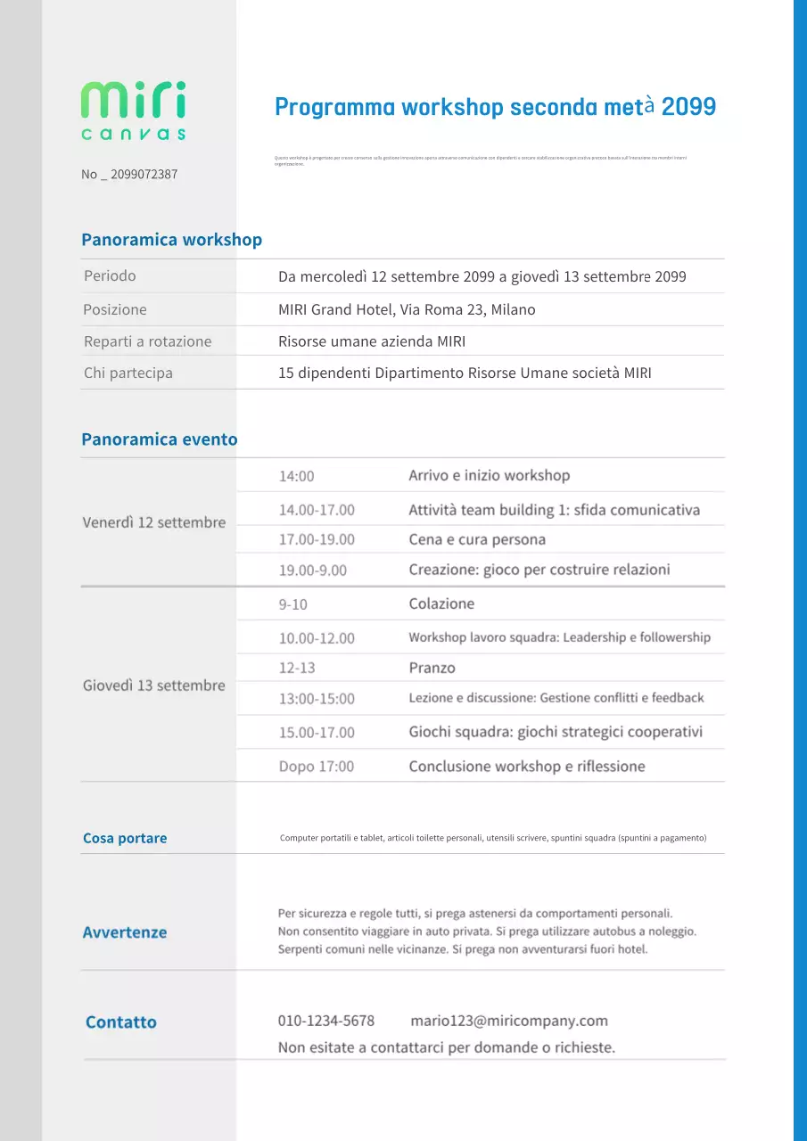 Guida ai laboratori moderni in blu e grigio