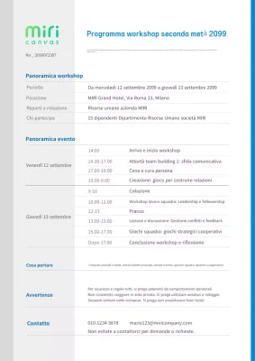 Guida ai laboratori moderni in blu e grigio